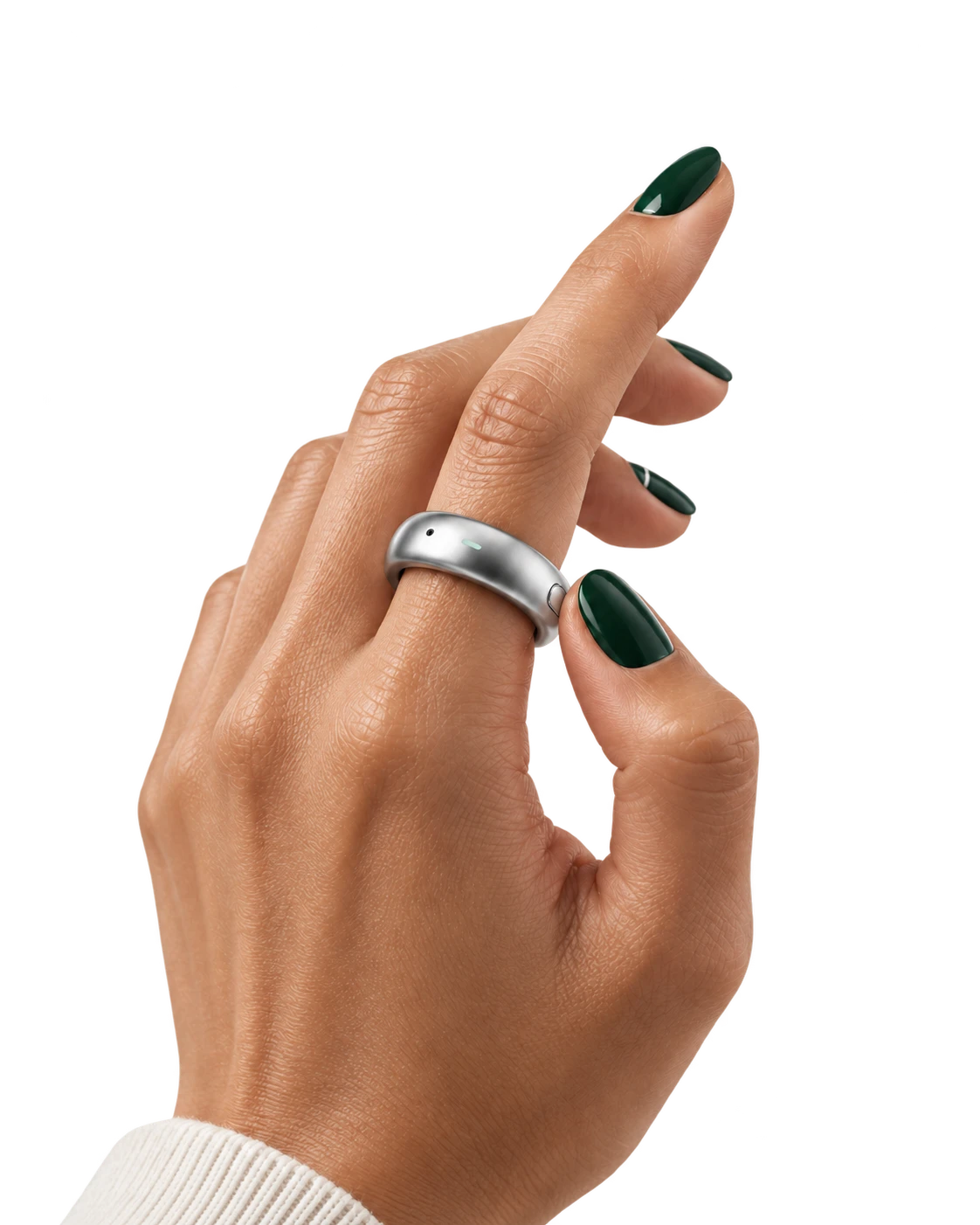 Once Ring worn on a hand
